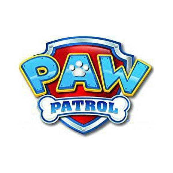 Paw Patrol Logo Cake Topper, by Whimsical Practicality, Yellow
