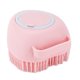 thumbnail image 5 of Cepillo de masaje para champú para mascotas, cepillo de lavado de baño para perros de silicona, cepillo de aseo para gatos para perros y gatos, color rosa, 5 of 12