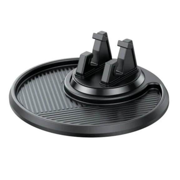​​Piwvid 360° Rotating Anti-Shake Car Phone Mount Pad, Non-Slip Dashboard Holder Universal Phone Mat Vehicle Gripper for Stable Driving Positioning​​