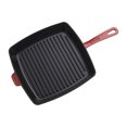 thumbnail image 7 of Staub Cast Iron 12-inch Square Grill Pan - Cherry, 7 of 7