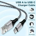 thumbnail image 3 of Charging Cable 3ft,3PACK AILKIN Type C Charger Usb A to Usb C Cable 3ft Usb Cable Type C Charger High Speed Android Phone Charger Cord Type C Fast Charging, 3 of 5