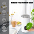 thumbnail image 3 of 4-in-1 Electric Milk Frother & Heater, 400W 580ml 304 Stainless Steel, 4 Gears for Hot/Cold Foam & Chocolate Milk, 110V US Plug, 2300rpm Motor, ±2°C Temp Precision, 160ml Foaming/350ml Heating, 3 of 7