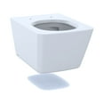 thumbnail image 2 of TOTO® SP Wall-Hung Contemporary Square-Shape Dual Flush 1.28 and 0.9 GPF Toilet with CEFIONTECT®- CT449CFG#01, 2 of 5