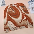thumbnail image 6 of Colorful Marble Pattern Mom Sweatshirt For Women Long Sleeve Pullover, 6 of 7