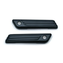 Kuryakyn Tri-Line Saddlebag Hinge Covers, Gloss Black