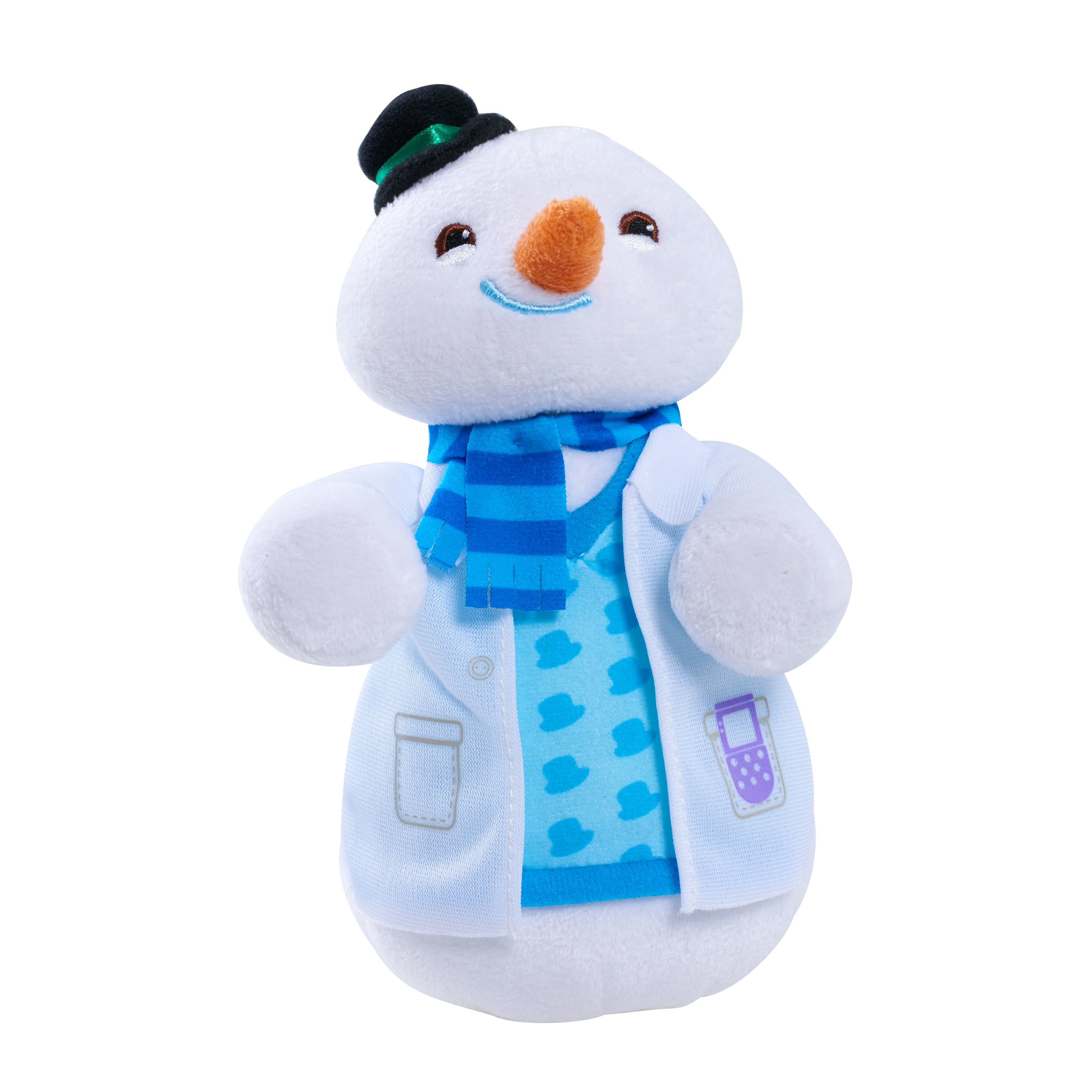 Disney Doc McStuffins Stuffy Dragon and Chilly Snowman Soft Plush Figure Toys