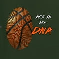 thumbnail image 3 of Wild Bobby, Basketball Fingerprint It's In My DNA, Sports, Men Graphic Tank Top, Forest Green, 3X-Large, 3 of 5