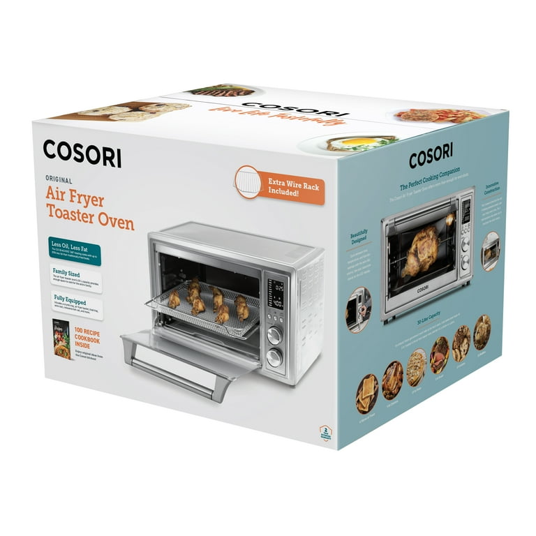 Cosori Cube Smart Air Fryer Toaster Oven Black KAAPAOCSSUS0015