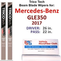 2017 Mercedes-Benz GLE350 Beam Blade Wipers (Set of 2)