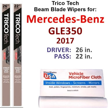 2017 Mercedes-Benz GLE350 Beam Blade Wipers (Set of 2)