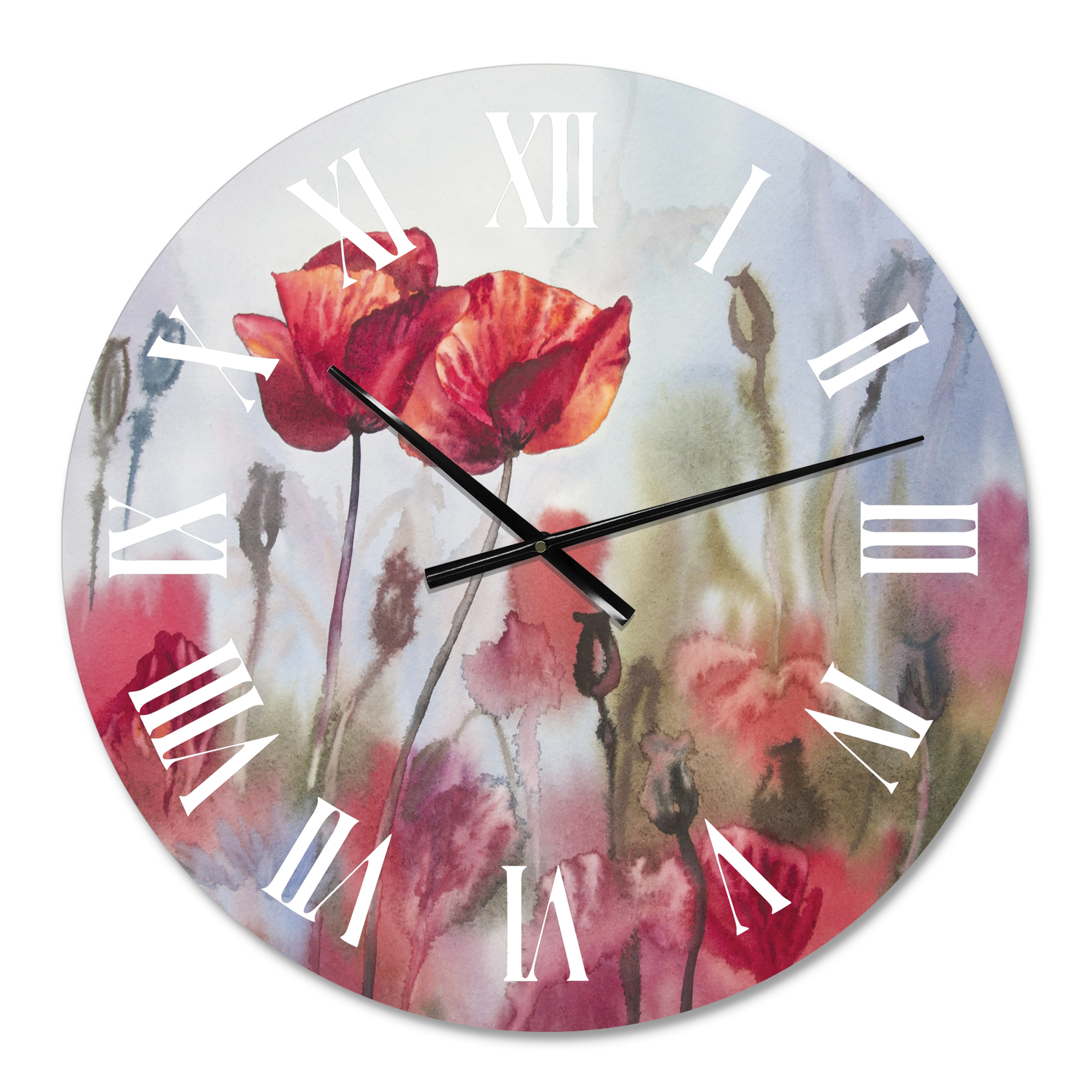 Designart 1 in Traditional Wall Clock