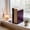Purple, variant on Horivan Clear Acrylic Bookends, Modern Desk Organizer for Sturdy Book Display, Minimalist Office & Study Shelf Decor, Space-Saving Desktop Accessory