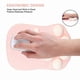thumbnail image 4 of Pink Non-Slip Gel Mouse Pad with Ergonomic Wrist Support and Cat Paw Design, 4 of 5