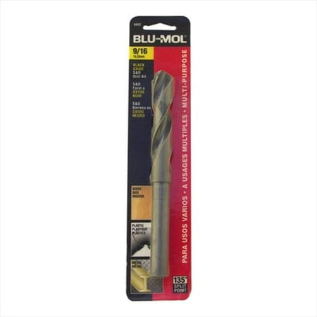 

Disston 6694 Blu-Mol 0.75 In. Diameter Black Oxide Silver & Deming Drill Bit