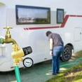 thumbnail image 4 of MOTMAX 3/4" RV Water Pressure Regulator Valve, Brass Lead-Free Adjustable Water Pressure Reducer with Gauge and Inlet Screen Filter for RV Camper Travel Trailer, 4 of 8