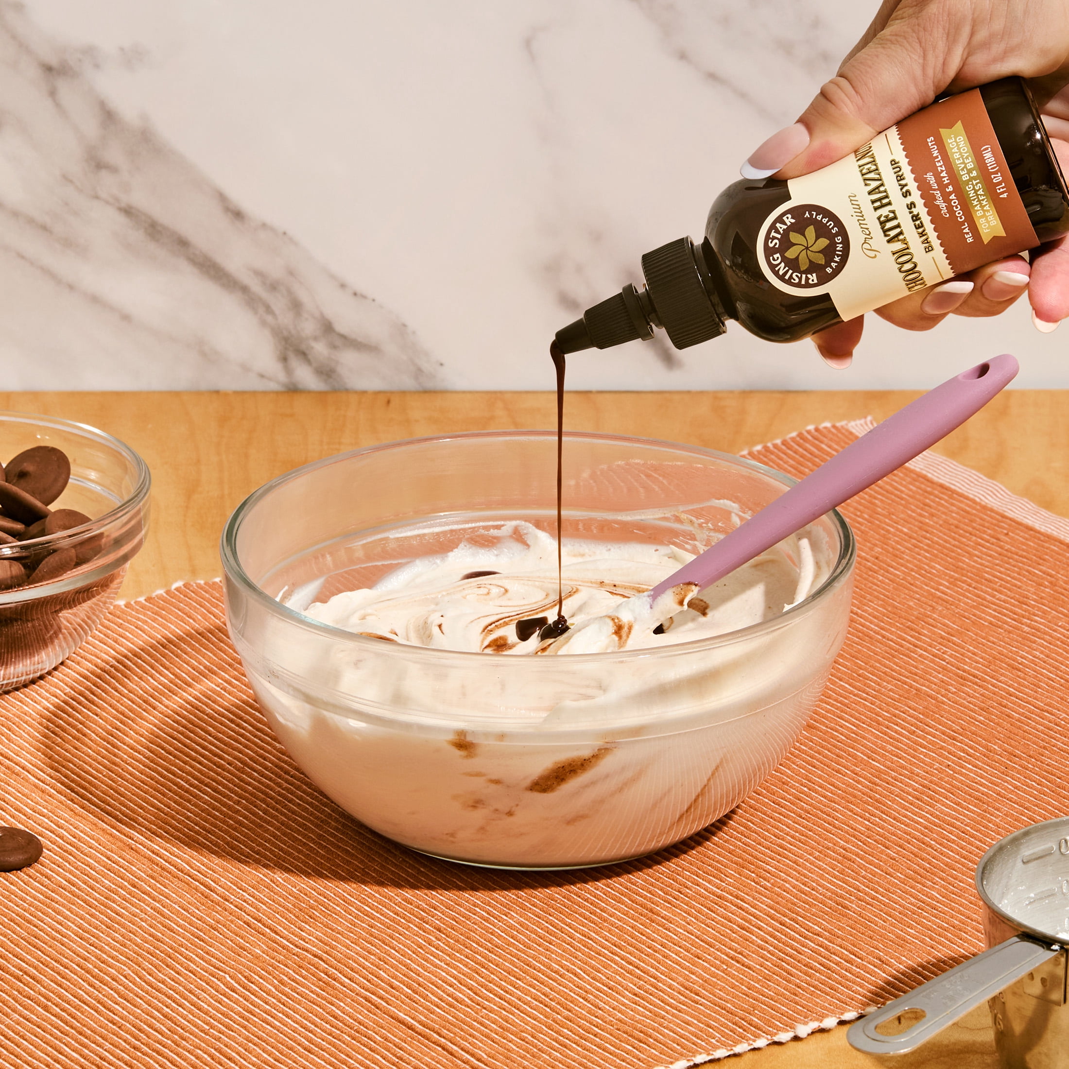 Rising Star Baking Supply Chocolate Hazelnut Baker's Syrup, 4 fl oz