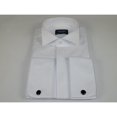 thumbnail image 5 of Men Tux Formal 100% Cotton Shirt MANSCHETT Turkey Slim Fit 305-01 White Wing tip, 5 of 6