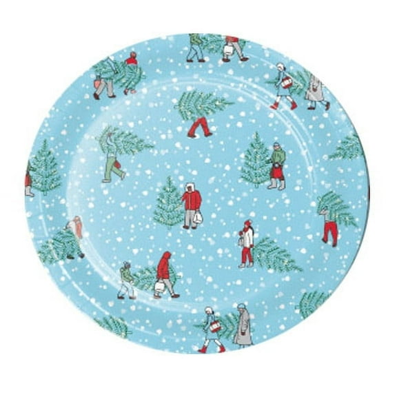 Christmas 'Home For The Holidays' Large Paper Plates (8ct)