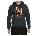 thumbnail image 2 of If It's Not a Bassett Hound Its Just a Dog Gift | Mens Dog Lover Hooded Sweatshirt Graphic Hoodie, Heather Black, X-Large, 2 of 3