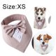 thumbnail image 2 of Bandana de boda para perro, collar para perro con pajarita, disfraz de cumpleaños, esmoquin ajustable para fiesta de mascotas, rayas rosas, 2 of 5