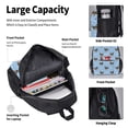 thumbnail image 4 of Balery Corgi Dog Mochila Escolar 3 en 1 para Niños - Mochila Resistente con Lonchera Térmica y Estuche - Mochila Escolar para Niños y Niñas, 4 of 7