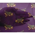 thumbnail image 4 of oneOone Viscose Chiffon Fabric Branch & Bird Block Decor Fabric Printed BTY 42 Inch Wide, 4 of 4