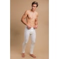 thumbnail image 2 of Men's Cottonique M17711 Latex Free Cotton Thermal Long Johns w/ Fly (Natural L), 2 of 5