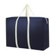 thumbnail image 2 of Bolsa de viaje de tela no tejida de gran capacidad - Organizador portátil tipo bolsa de lona para colchas, ropa y artículos esenciales, 50 x 30 x 25 cm, 2 of 5