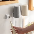 thumbnail image 3 of Moyic Soporte para cepillo de dientes, soporte de pared Universal para baño, taza de lavado, soporte de almacenamiento, estante extraíble Cocina y Comedor Moyic HA063714-00, 3 of 6