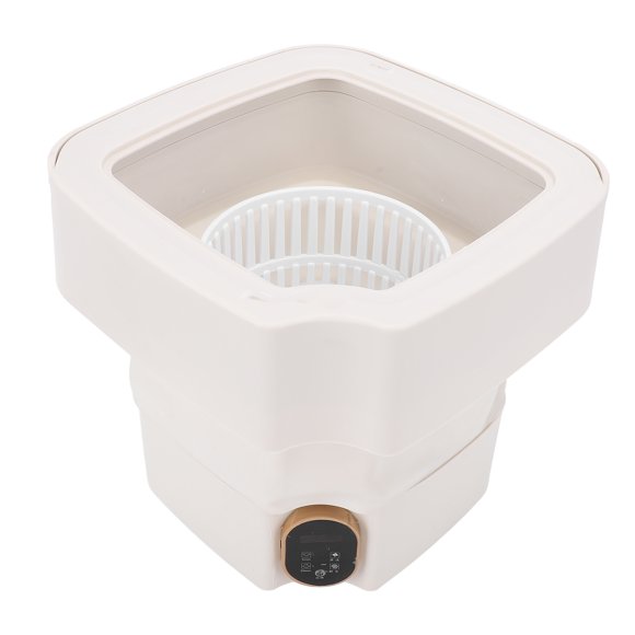 Large Capacity Portable Washing Machine, Foldable Washer with Drain Hose for Apartment Dormitory Hotel, Automatic Laundry Washer with 18L Capacity for Travel, Imitation Hand Wash