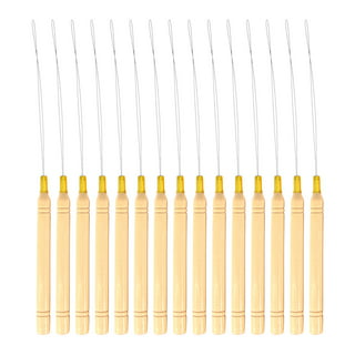 MERRYHAPY 10pcs Wig Crochet Bead Threader for Hair Extensions Hair  Extension Loop Threader Bead Link Tool Hair Tool Miniature Tools Hook  Needle for