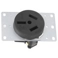 thumbnail image 5 of High quality NEMA 10-50R American Industrial Three-Pole Power Socket 50A, 5 of 5