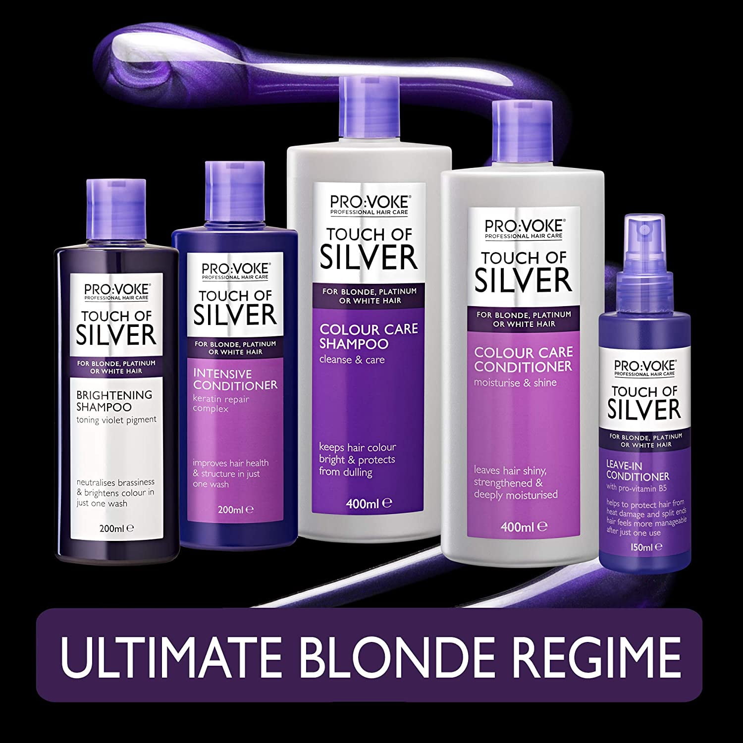 Pro:Voke Touch of Silver Colour Shampoo 200ml - Walmart.com