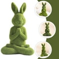 thumbnail image 6 of ifundom Flocking Resin Decor Easter Ornament for Home and Garden Decoration Cute Spring Holiday, 6 of 6