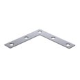 thumbnail image 5 of Angle Plate Corner Brace Flat L Shape Repair Bracket 80mm x 80mm, 5 of 5