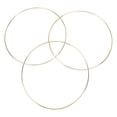 thumbnail image 1 of Shisuyan Anneaux de Couronne en Métal Ronds Cerceaux de Couronne Dorés 3Ensemble 11.8 Po, 1 of 9