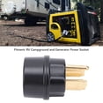 thumbnail image 3 of Adaptateur de Générateur 14-50P à 14-50R, Connexion Sécurisée Compacte Longue Durée Résistant à l'Usure pour Prise de Courant de Générateur de Camping, 3 of 7