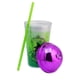 thumbnail image 4 of Vaso Doble Pared Tapa Domo Y Popote, Colección Wicked, Diseño Elphaba Green, Vaso con Brillos, Capacidad 500 Ml, 4 of 4
