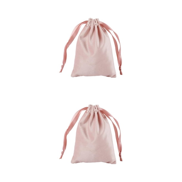 Inteprter Bolsas de regalo para regalos de boda de fiesta de Navidad Protege los artículos y ahorra espacio Fácil de usar Rosa ecológico rosa 2Conjunto