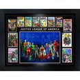 thumbnail image 1 of Justice League Collage de Bande Dessinée Encadrée, 1 of 12