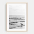 thumbnail image 2 of Surfing Newport Beach 02 B&W - Newport Beach California Photography Unframed Wall Art Print 12 x 18 inches, 2 of 60