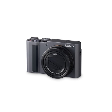 Panasonic LUMIX ZS300 Compact Point & Shoot 4K Digital Camera, 15x Zoom Travel Camera (Silver)