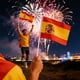 thumbnail image 5 of Banderines pequeños hechos a mano para deportes y fiestas temáticas | Bandera de nailon de 14 x 21 cm con mástil de plástico | Accesorio portátil para partidos, bares y decoración del hogar, 5 of 6