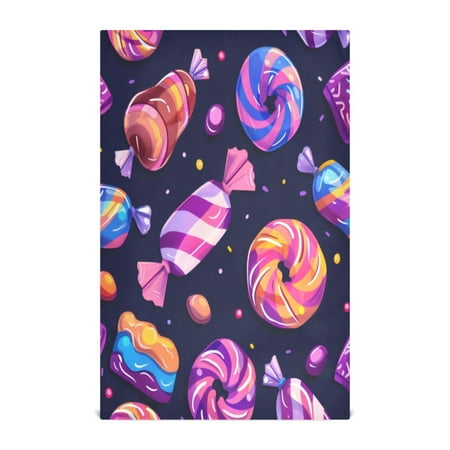 

Kitchen Towel 28x18 Inches x1，Plate Towel Decorative Towel Napkin Tea Towel Tea Towels For Kitchen Dish Cloths & Dish Towels Magic Candy