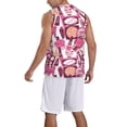 thumbnail image 2 of Xecao Cute Girl print basketball shirt for both men and women, a unisex basketball jersey perfect for theme parties-Small, 2 of 6