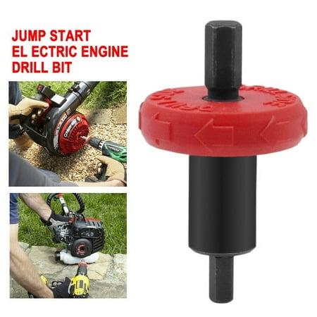 

Tiitstoy Jump Start Electric Engine Drill Bit Adapter for Troy-Bilt Plug Button