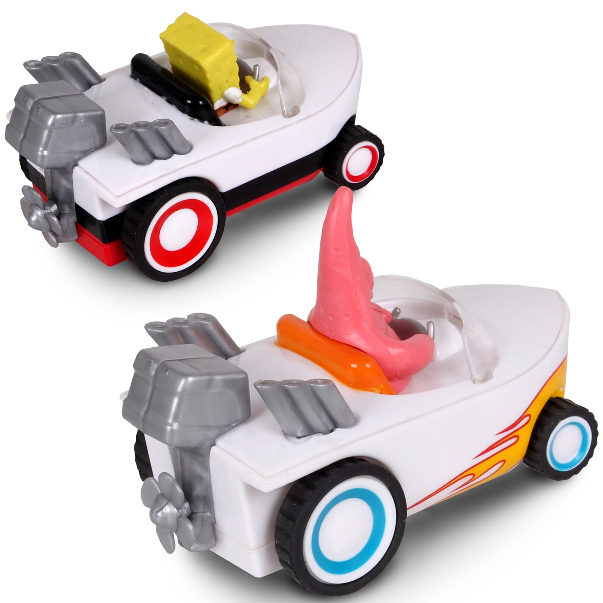 NKOK: Super Slot Car Race Set - SpongeBob Squarepants - Hot