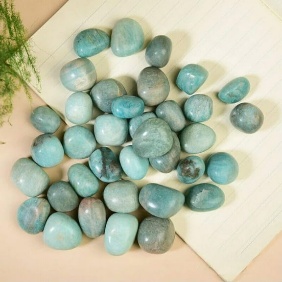 GKNET Wholesale Lot 100pcs Natural Tianhe Stone Tumble Healing Energy Polished