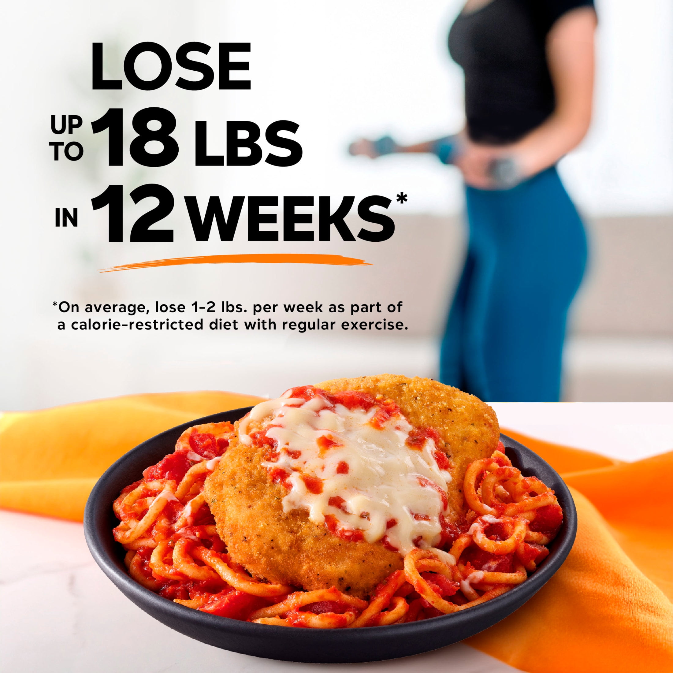 Lean Cuisine Chicken Parmesan Microwave Meals for Lunch or Dinner, 10.875 oz (Frozen)
