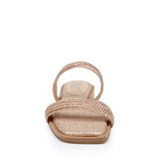 Jewel Badgley Mischka Helena Flat Summer Sandal